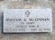 Photo of headstones/thumb_William G McLennan 1910-1994 hdstn Lewiston Normal Hill cem Idaho